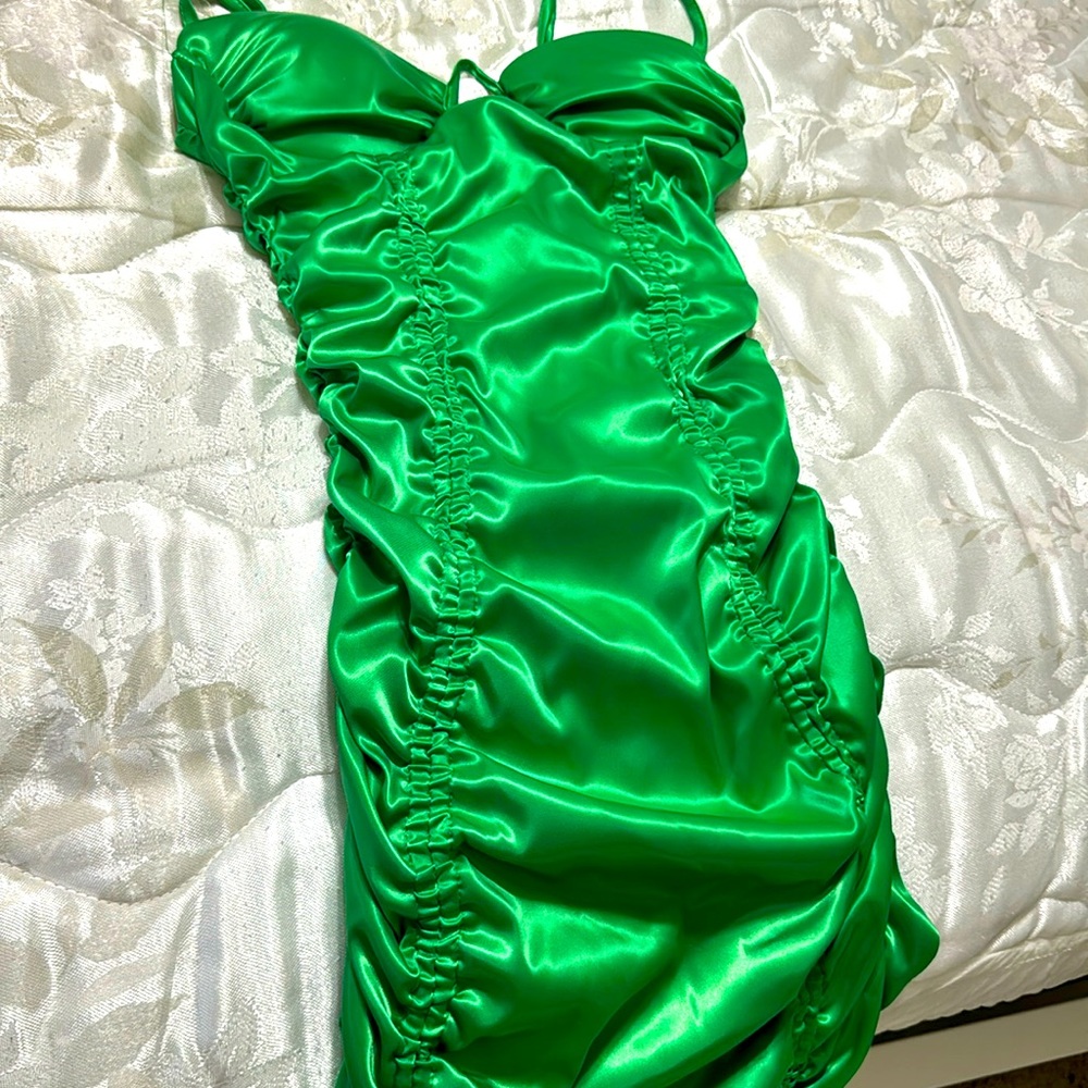 Light green dress